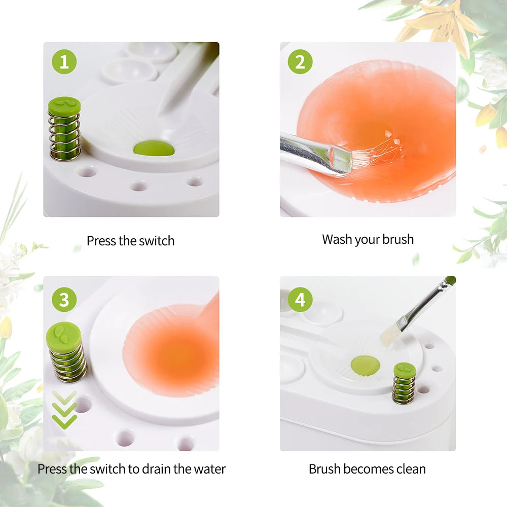 Automatic Paint Brush Cleaner